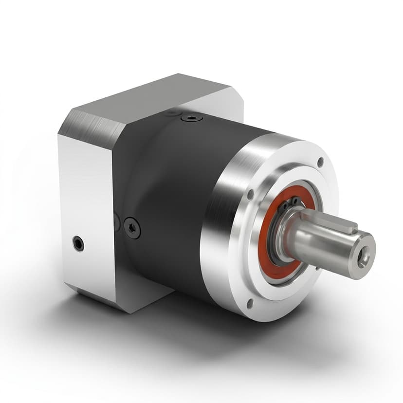 Harmonic reducer close-up for precision robot joint actuator